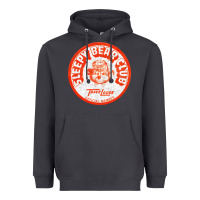 Smoke sleepy bear club   70s thrift store aesthetic Heavyweight Hoodie - lanVoArt