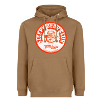 Toasted Coconut sleepy bear club   70s thrift store aesthetic Heavyweight Hoodie - lanVoArt