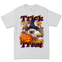 Dove Grey Halloween Hedgehog Trick Or Treat Premium Tee - LillyAllenDesigns