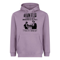 Lavender wanted bonnie and clyde, distressed Heavyweight Hoodie - lanVoArt