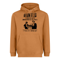 Meerkat wanted bonnie and clyde, distressed Heavyweight Hoodie - lanVoArt