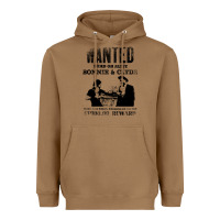 Toasted Coconut wanted bonnie and clyde, distressed Heavyweight Hoodie - lanVoArt