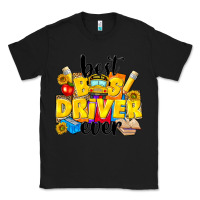 Black best bus driver ever Classic Tee - NancyCooperArtShop
