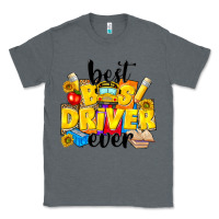 Charcoal Heather best bus driver ever Classic Tee - NancyCooperArtShop