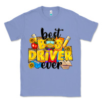 Colony Blue best bus driver ever Classic Tee - NancyCooperArtShop