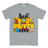 Heather Grey best bus driver ever Classic Tee - NancyCooperArtShop