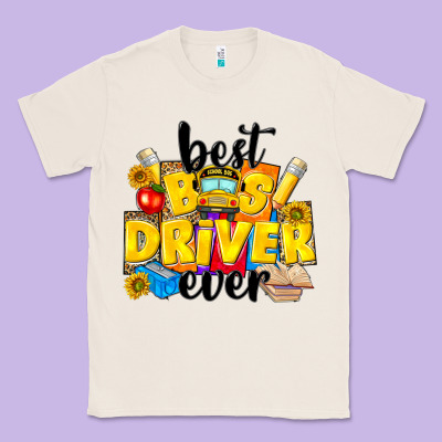 Best Bus Driver Ever Classic Tee Designed By Nancycooperartshop