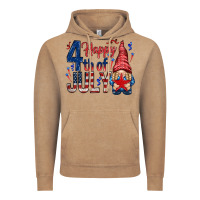 Happy 4th Of July With Gnome Vintage Hoodie | Teevron