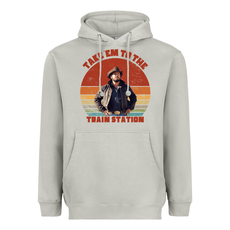 Rip Wheeler Quote Poster Art Heavyweight Hoodie by lanVoArt | Teevron