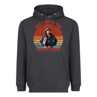 Smoke rip wheeler quote poster art Heavyweight Hoodie - lanVoArt