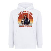 White rip wheeler quote poster art Heavyweight Hoodie - lanVoArt