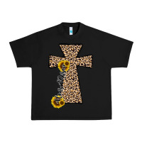 Black he is risen leopard cross Urban Heavy Tee - JahusDesignShop