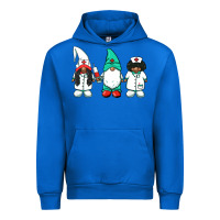 Cobalt african american nurse gnomies medical gnomies Urban Hoodie - BarkalooDesign