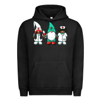 Pigment Black african american nurse gnomies medical gnomies Urban Hoodie - BarkalooDesign