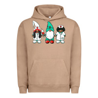 Pigment Burro african american nurse gnomies medical gnomies Urban Hoodie - BarkalooDesign