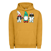 Pigment Peanut Butter african american nurse gnomies medical gnomies Urban Hoodie - BarkalooDesign