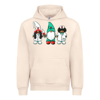 Sandshell african american nurse gnomies medical gnomies Urban Hoodie - BarkalooDesign