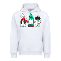 White african american nurse gnomies medical gnomies Urban Hoodie - BarkalooDesign
