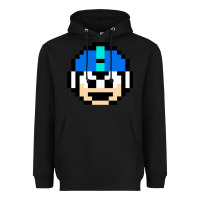 Black great model mega art man cool graphic gift Heavyweight Hoodie - lanVoArt