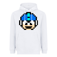 White great model mega art man cool graphic gift Heavyweight Hoodie - lanVoArt