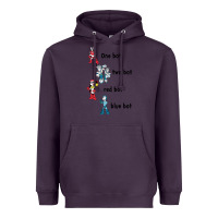 Plum day gift mega video man games funny graphic gift Heavyweight Hoodie - lanVoArt