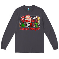Smoke santas favorite soccer player Long Sleeve Tee - CowGirlArtShop
