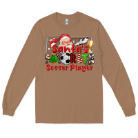 Toasted Coconut santas favorite soccer player Long Sleeve Tee - CowGirlArtShop