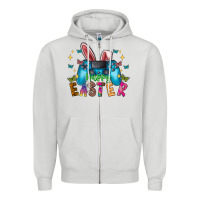 Happy Easter Gamer Zipper Hoodie | Teevron