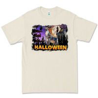 Bone Halloween Wolf Premium Tee - LillyAllenDesigns