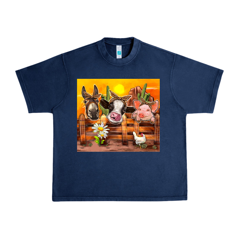 Farm Animal Urban Heavy Tee by TumblerDesignByShophia | Teevron
