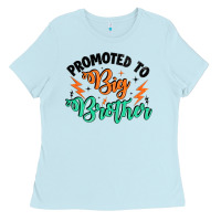 Baby Blue promoted to big brother Ladies Tee - Artiststas