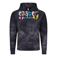 Cloud Black Easter vibes Easter Day Vintage Hoodie - HowdyJamesFarm