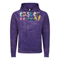 Cloud Purple Easter vibes Easter Day Vintage Hoodie - HowdyJamesFarm