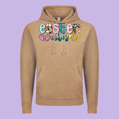 Easter Vibes Easter Day Vintage Hoodie Designed By Howdyjamesfarm