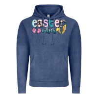 Vintage Denim Easter vibes Easter Day Vintage Hoodie - HowdyJamesFarm