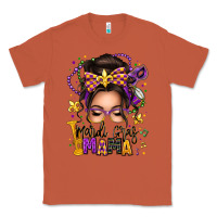 Copper mardi gras mama messy bun Classic Tee - texasbilliewilder