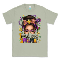 Matcha mardi gras mama messy bun Classic Tee - texasbilliewilder
