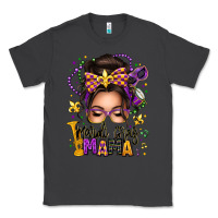 Smoke mardi gras mama messy bun Classic Tee - texasbilliewilder