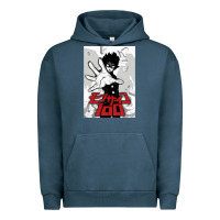Pigment Midnight Navy mob psyco 100   % Urban Hoodie - lanVoArt