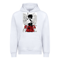 White mob psyco 100   % Urban Hoodie - lanVoArt