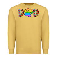 Antique Gold dad lgbt Premium Sweatshirt - CowhideDigitalArt