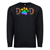 Black dad lgbt Premium Sweatshirt - CowhideDigitalArt