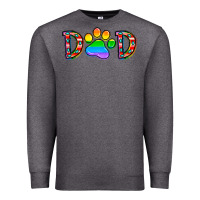 Charcoal Heather dad lgbt Premium Sweatshirt - CowhideDigitalArt