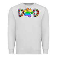 Dove Grey dad lgbt Premium Sweatshirt - CowhideDigitalArt