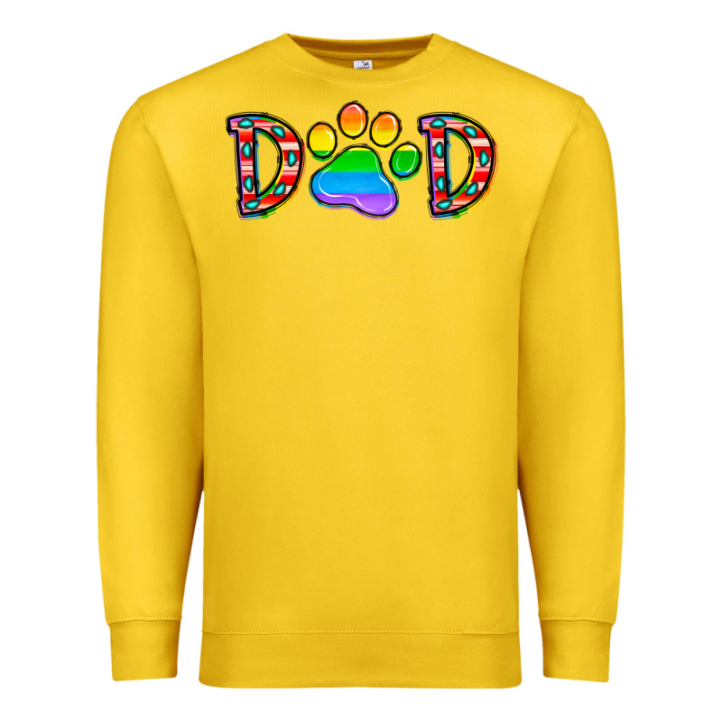 Dad Lgbt Premium Sweatshirt by CowhideDigitalArt | Teevron