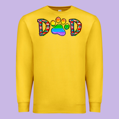 Dad Lgbt Premium Sweatshirt Designed By Cowhidedigitalart
