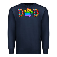 Navy dad lgbt Premium Sweatshirt - CowhideDigitalArt