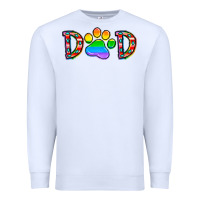 White dad lgbt Premium Sweatshirt - CowhideDigitalArt