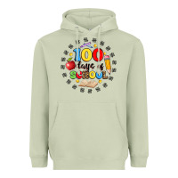 Matcha 100 days of school Heavyweight Hoodie - Artiststas