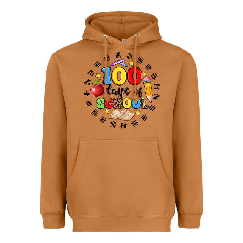 100 Days Of School Heavyweight Hoodie by Artiststas | Teevron